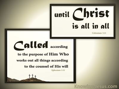 God’s Plan and Purpose